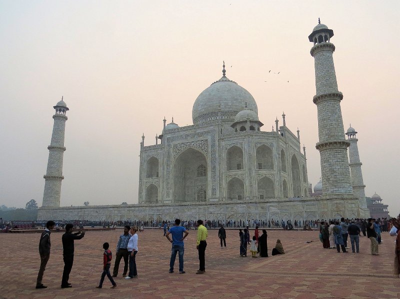 D8 (85).JPG - Twilight over the Taj Mahal